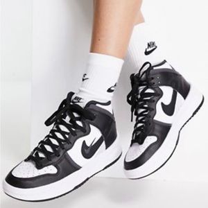 Nike Dunk Hi Rebel platform sneakers